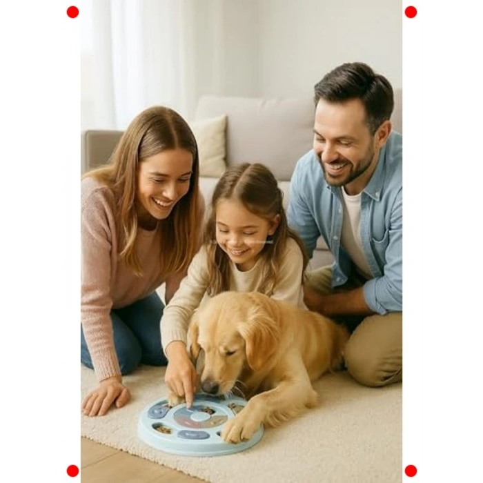 Zeka Geliştirici Yavaş Besleyici Köpek Mama Bulmaca