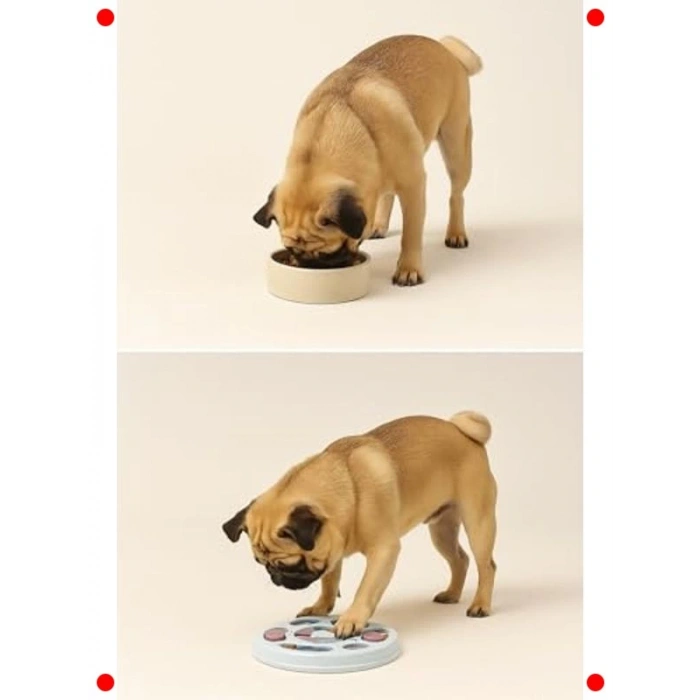 Zeka Geliştirici Yavaş Besleyici Köpek Mama Bulmaca