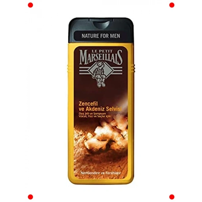Zencefil & Akdeniz Selvisi Erkek Duş Jeli 400 ml