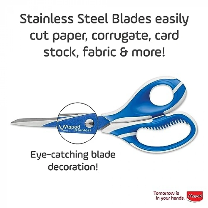 Zenoa Fit Ofis Makası - 21 cm, Profesyonel Kullanım