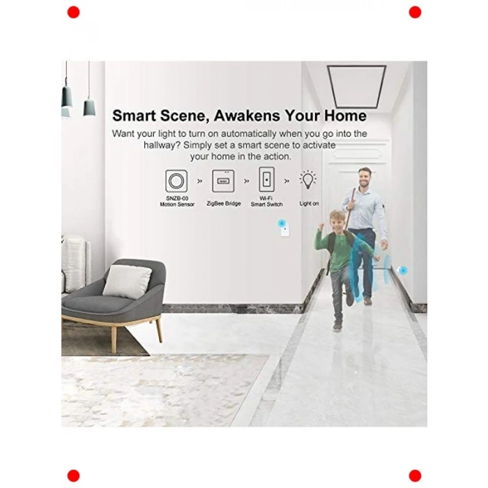 Zigbee Akıllı Hareket Sensörü (Hub Gerekli)