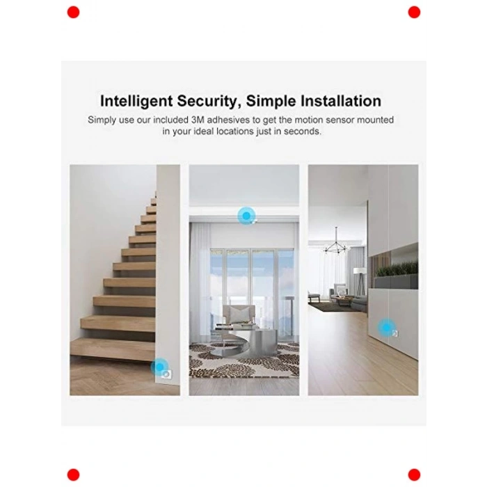 Zigbee Akıllı Hareket Sensörü (Hub Gerekli)