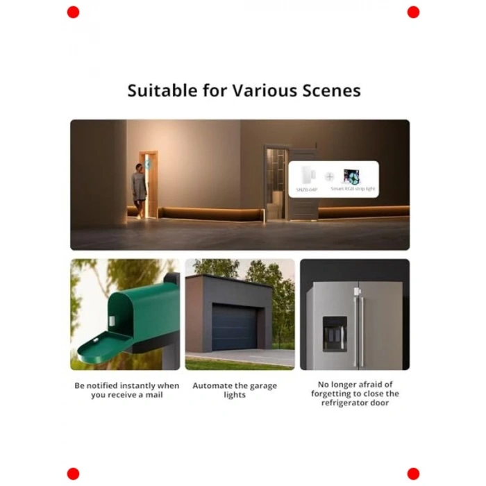 ZigBee Akıllı Kapı Pencere Sensörü