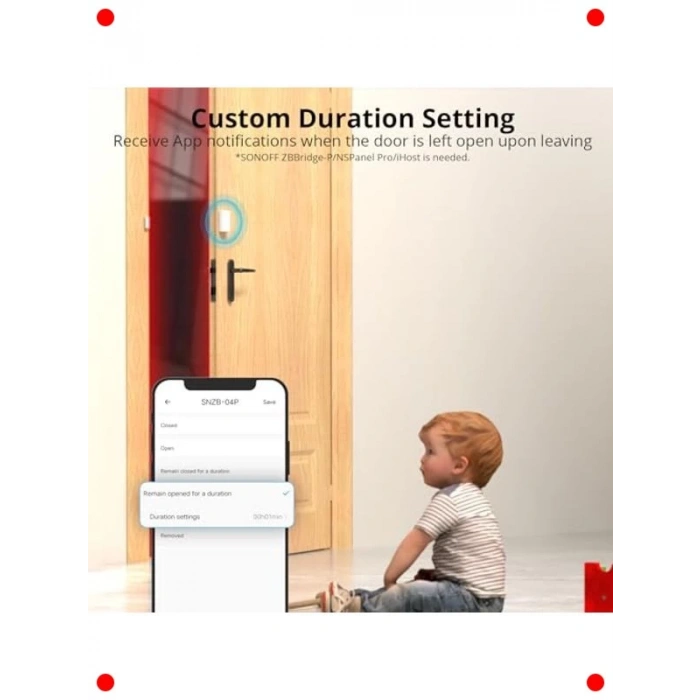 ZigBee Akıllı Kapı Pencere Sensörü