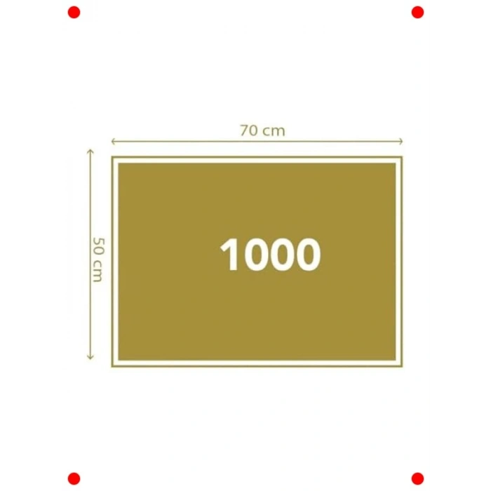 Zorlu Karlar Ülkesi Temalı Yapboz - 1000 Parça Eğlence