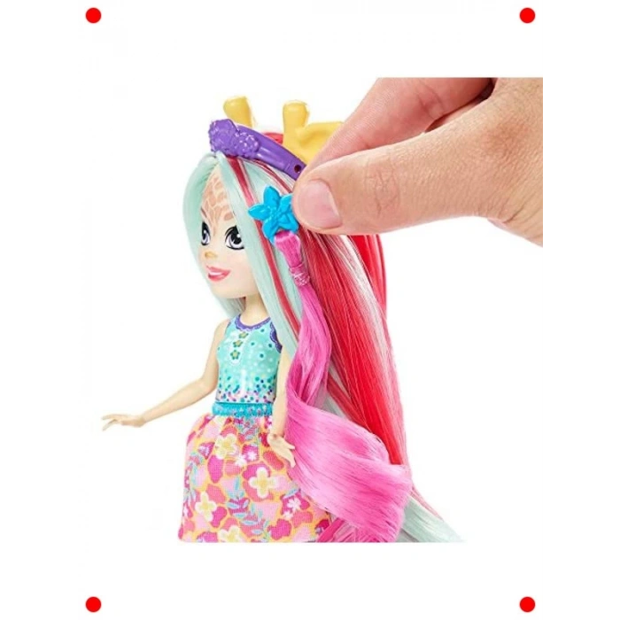 Zürafa Karakteri ve Yavrusu Oyun Seti