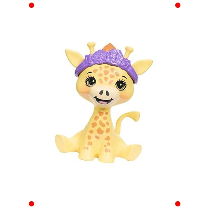 Zürafa Karakteri ve Yavrusu Oyun Seti