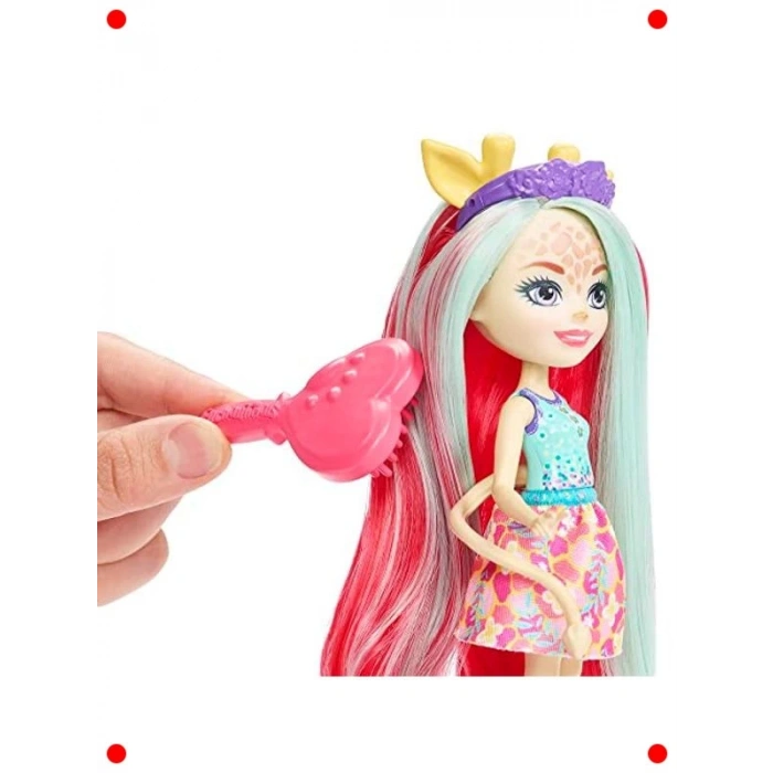 Zürafa Karakteri ve Yavrusu Oyun Seti