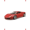 1:18 Ölçekli Gerçekçi Spor Araba Modeli (Kırmızı)