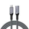 1 Metre Uzunlukta USB4.0 Type C Uzatma Kablosu, 240W