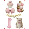 1 Yaş ıcık Temalı Kız Bebek Doğum Günü Seti
