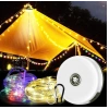 10 Metre Uzunlukta USB ile Şarj Edilebilir Kamp Işığı