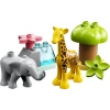 10 Parça Afrika Hayvanları Oyuncak Seti, Eğlenceli