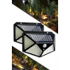 100 led güneş enerjili hareket sensörlü lamba, suya dayanıklı