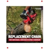 12 İnç Elektrikli Testere Yedek Zinciri - Yüksek Performans