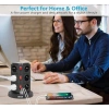 12 Prizli Tower Tipi Akım Korumalı Priz, USB Girişli ve Kısa Devre Koruma