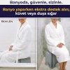 120 Kg Taşıma Kapasiteli Kaydırmaz Banyo Taburesi, Antrasit