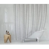 180x200 cm Su Geçirmez Mermer Desen Banyo Perdesi
