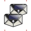2 Adet  100 LED Bahçe Aydınlatması - Sensörlü