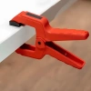 2 Adet Kırmızı Yaylı Kıskaç Mandal, Hobi için 50 mm