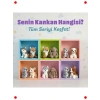 2li Pelüş Oyuncak Seti: Tavşan & Köpek