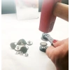 20 mm Çekme Düğme Kiti, 8 Adet Çivili Düğme ile