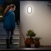 20W Oval Siyah LED Tavan ve Duvar Lambası - Su Geçirmez Aydınlatma