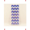 21 Adet Nazar Boncuğu Sticker Seti