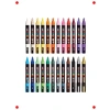 24lü Çeşitli Renkler Sanatsal Markör Kalem Seti