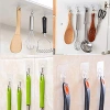 24 Paket Yapışkanlı Duvar Kancaları, Banyo ve Mutfak İçin Kullanım