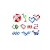 24 Parça Magic Snake Rubik Yılan Zeka Küpü Küçük Boy bambmNM268