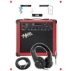 25W Elektro Gitar Amfi Seti - Kırmızı