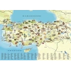 260 Parça Türkiye Kültür Haritası Temalı Yapboz