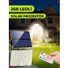 268 LED Solar Projektör - Hareket Sensörlü Dış Mekan