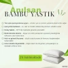 2’li Bambu Yastık Seti, 50x70 cm, Nefes Alabilir