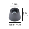 3-4 cm Çapında Plastik Konik Ayak Yükseltici, 3 cm Boy