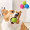 3 Adet Pati Desenli Küçük Boy Köpek Isırma Topu - Eğlenceli Oyun