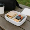 3 Bölmeli Sızdırmaz Lunch Box, BPA İçermez