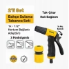3 Fonksiyonlu 2 Parça Sulama Tabancası, Kullanımı Kolay