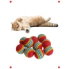 3lü Gökkuşağı Sünger Oyun Topu - Evcil Hayvan (4.2 cm)
