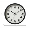 31 cm Sessiz Mekanizmalı Duvar Saati, Modern Tasarım ile
