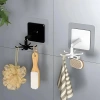 360° Döner 6 Kancalı Yapıştırmalı Askılık, Mutfak ve Banyo İçin