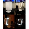 37 LED Işıklı Katlanabilir Makyaj Aynası, Dokunmatik Kontrol
