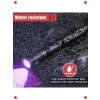 395nm UV Ultraviyole Kalem El Feneri Klipsli