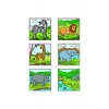3D Hayvanlar Puzzle: 9 Küp ve 6 Yapboz Eğlencesi