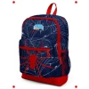 4 Bölmeli Örümcek Desenli İlkokul Çantası
