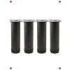 4lü Ayarlanabilir Metal Mobilya Ayağı, 15 cm
