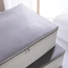 4lü Gri Renk Baza Altı Hurç Seti, Ocean Home Textile