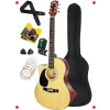 40 İnç Kk Akustik Gitar Seti - Yetişkin Boy