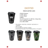 400 ml Taşınabilir Termos Mug ve French Press Kupa